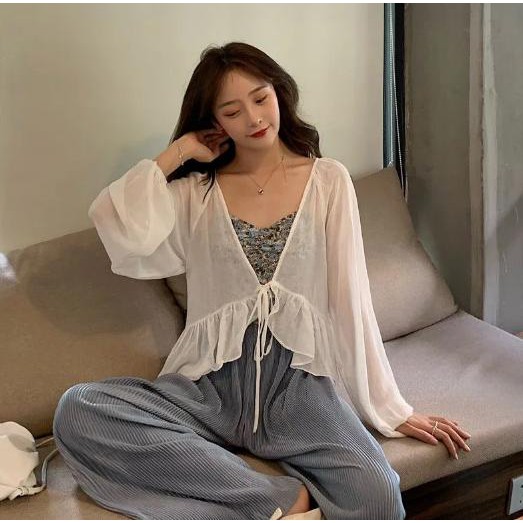 ÁO KHOÁC VOAN BABYDOLL XINH XẮN