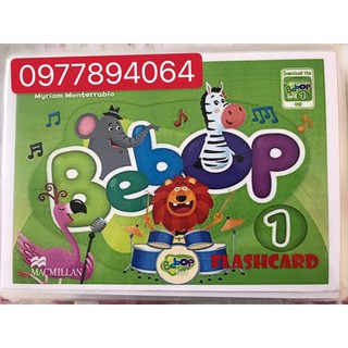 Thẻ Flashcards Tiếng Anh Bebop level 1❤️ép plastics bền đẹp☘️