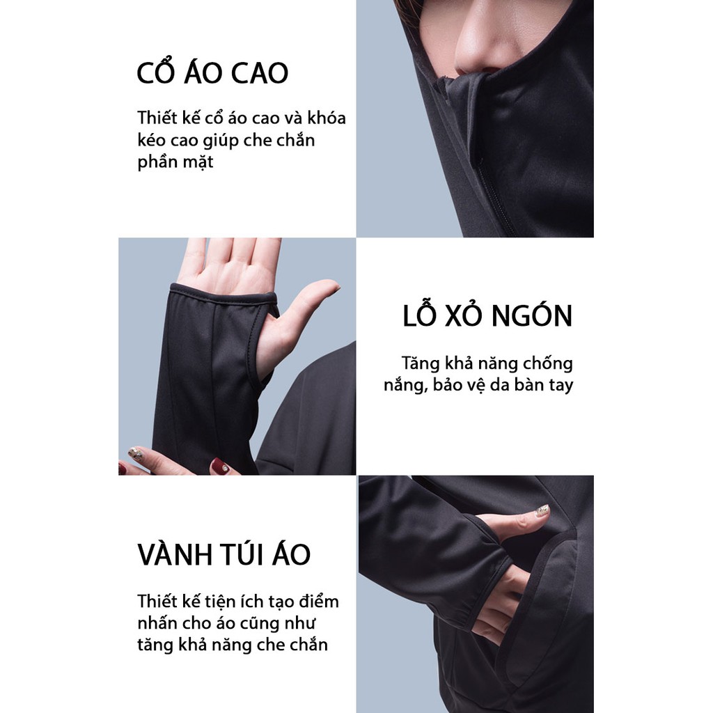 Áo chống nắng nữ OhSunny Sporty 4S UPF50+ | BigBuy360 - bigbuy360.vn