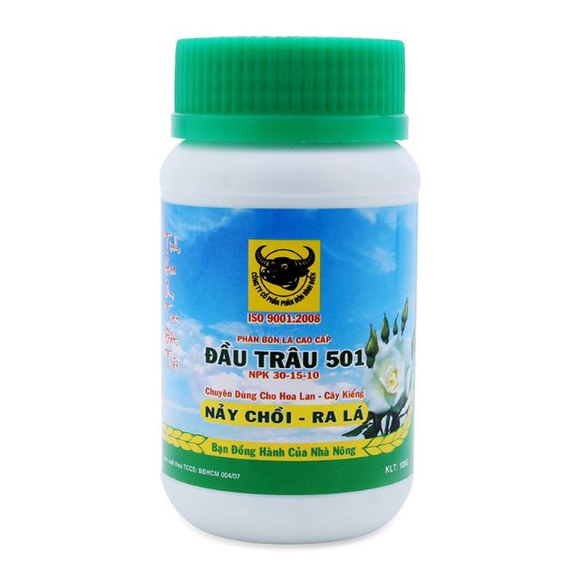 Phân bón Đầu trâu cho lan và cây cảnh