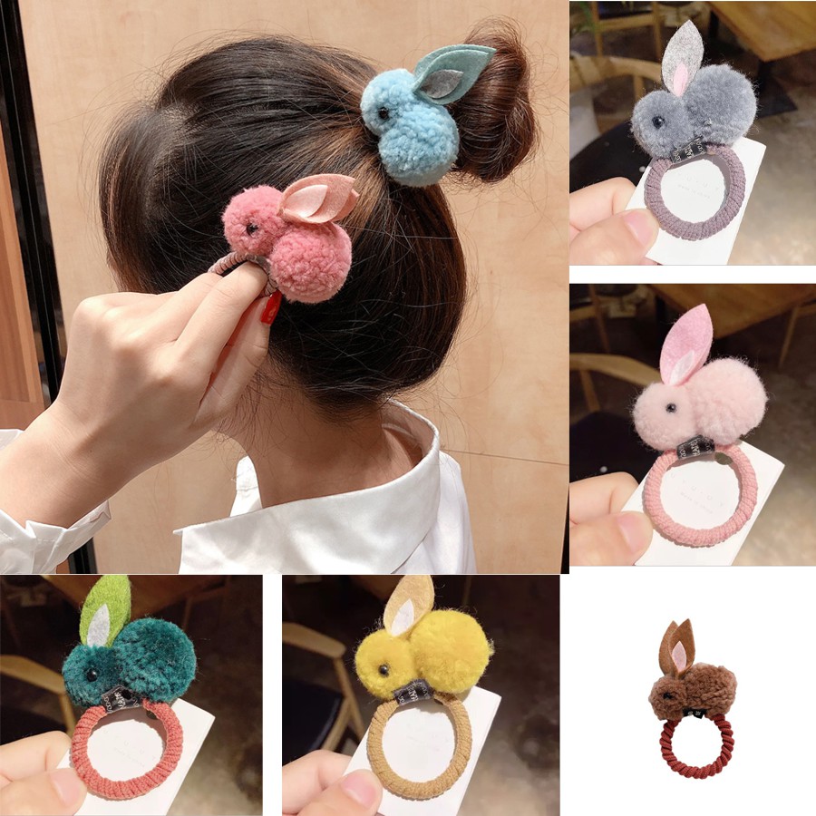 Dây cột tóc, buộc tóc hình thỏ đáng yêu nice.vn