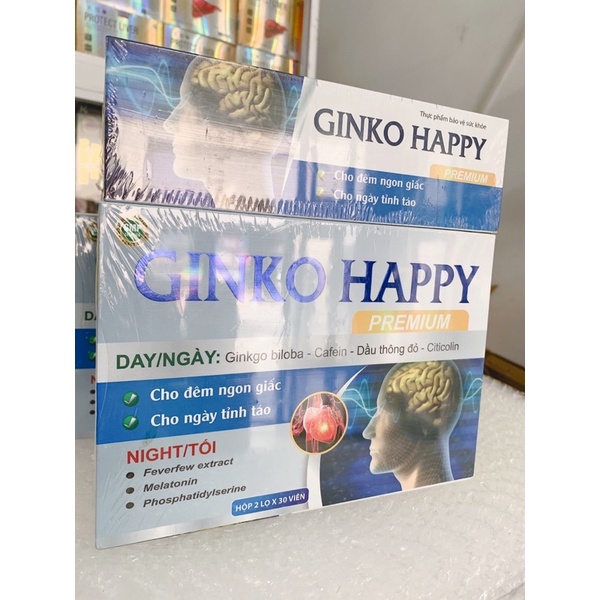 GINKO HAPPY PREMIUM HÔP 60v