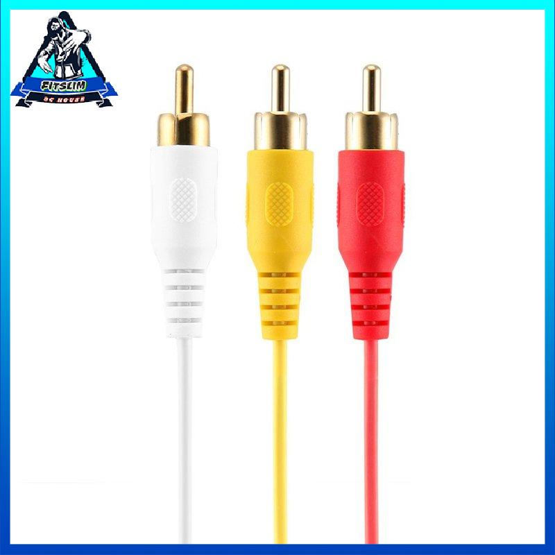 [Fitslim] 5ft HDMI-compatible Male To RCA Video Audio AV Adapter For PS3 PS4 Xbox One