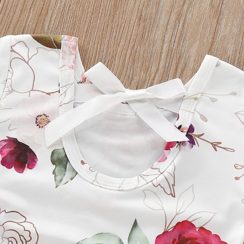 Mary☆Short Sleeve Tops Jumpsuit + Tutu Skirt Outfits