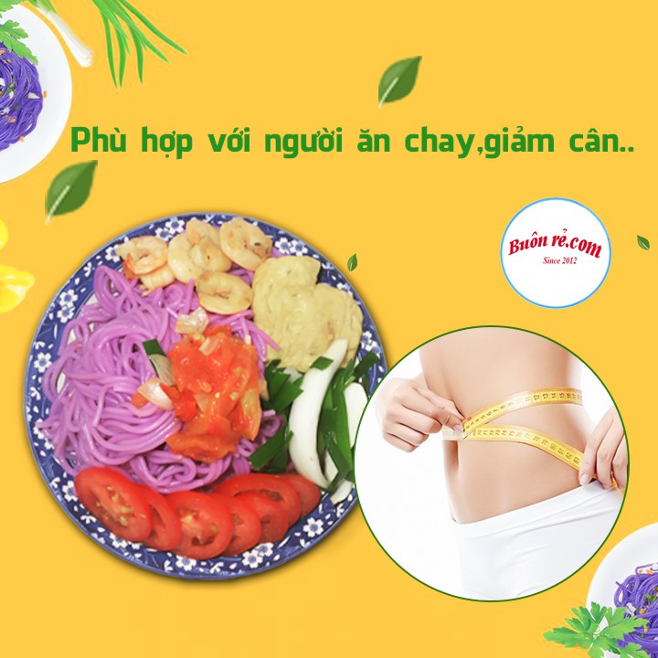 Bún gạo lứt huyết rồng (500g) – Đặc sản Cao Bằng – Nông sản sạch A Thái – Buôn Rẻ - 01211