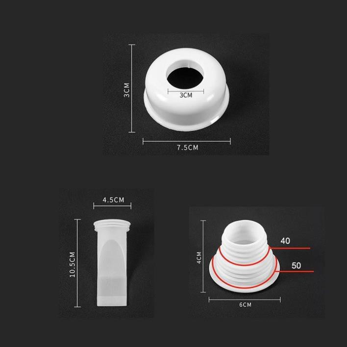 Ống chặn mùi hôi cống - Ống ngăn mùi hôi thoát sàn, hố ga, chống côn trùng xâm nhập