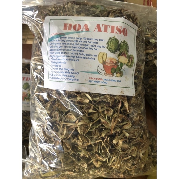 Atiso khô Tây Bắc hàng xanh sạch đẹp loại 1