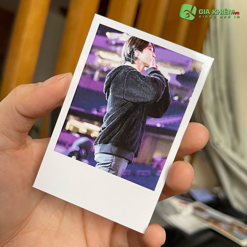 In combo 10 ảnh Pola không phai không nhòe màu size 9x5.5cm ảnh theo yêu cầu