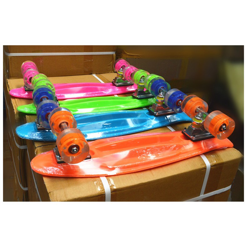 Ván Trượt Thể Thao Pennyboard - Bánh Xe Phát Sáng - Tool Vặn Ván