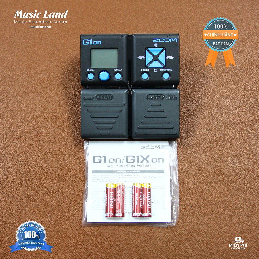 Phơ Guitar Điện Zoom G1 – On