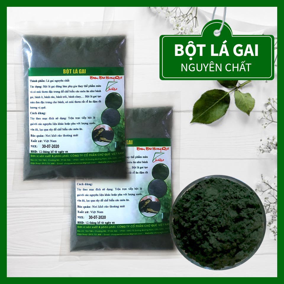 Bột lá gai hiệu CQ 50g