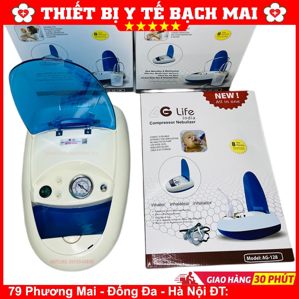 [Mẫu Mới 2020] Máy Xông Hút Mũi 2 Trong 1 Ag Life Hi Baby New 2020 Chính Hãng Ag Life