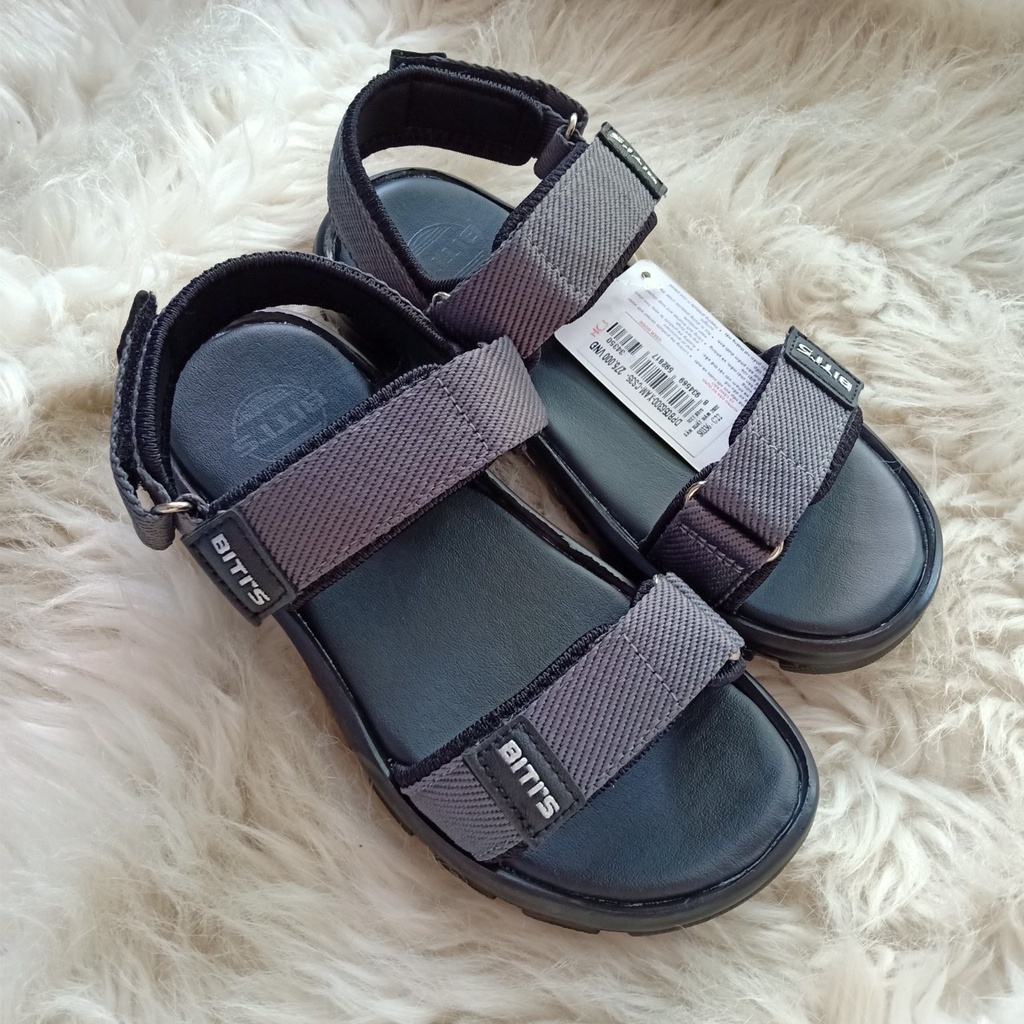 Sandal nam học sinh quai ngang đế ma sát tốt