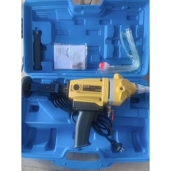 Máy khoan rút lõi bê tông, khoan điều hoà BOSUN chính hãng ,1650W máy khoẻ dùng công trình .