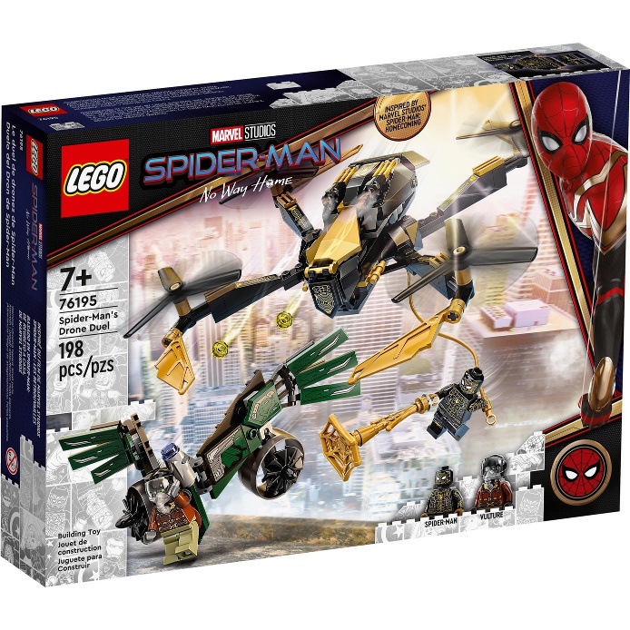 Lego Super Heroes 76195 - Spider-Man’s Drone Duel - Bộ xếp hình Lego Trận chiến trên không