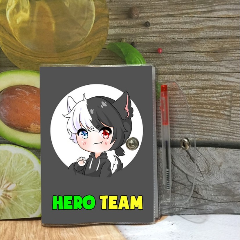 Sổ tay Hero Team (Tặng kèm cây bút viết)