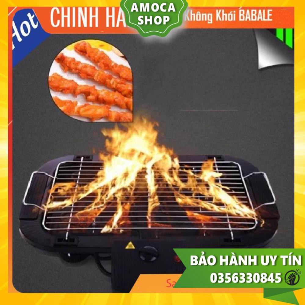 Bếp Nướng Không Khói Babale 5 Mức Nhiệt, Nướng Thịt Ngay Tại Nhà, An Toàn Không Khói Bụi...
