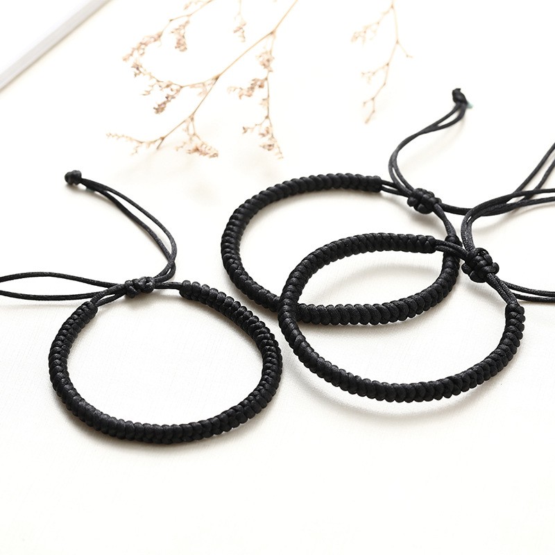 Vòng đỏ may mắn cheap moment Tiêu Chiến đeo tay nam nữ thời trang