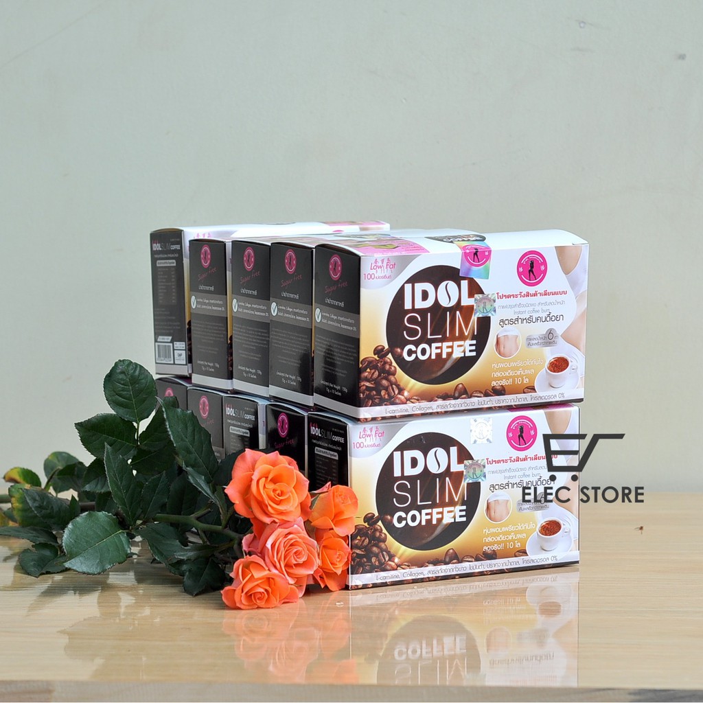 Bộ 10 hộp cà phê Idol Slim Coffee - PK Nature (Mỗi hộp 10 gói X15g)