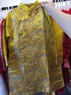 Áo Dài Gấm Bé Trai