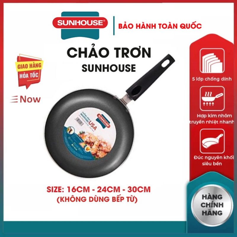 CHẢO CHỐNG DÍNH SUNHOUSE 16 Cm
