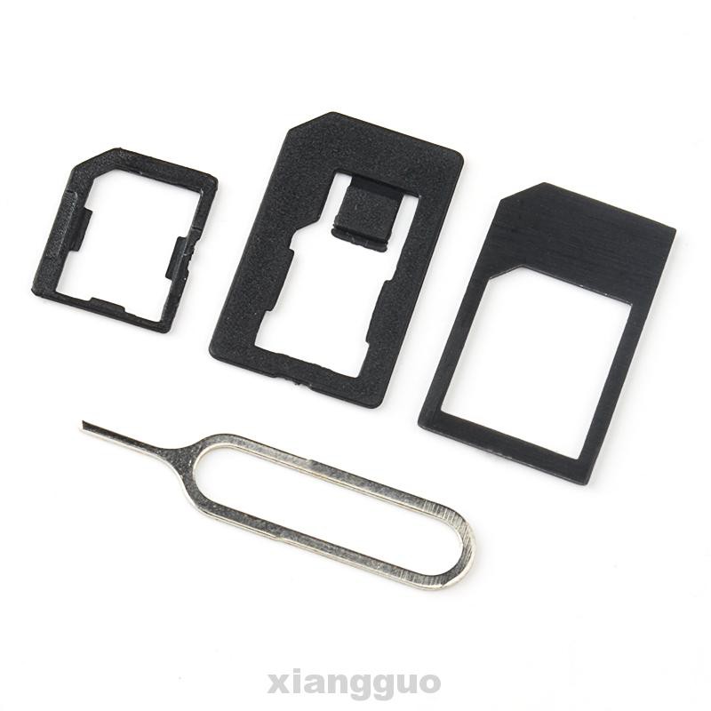 Set 4 Đầu Chuyển Đổi Sim Cao Cấp Cho Iphone 5