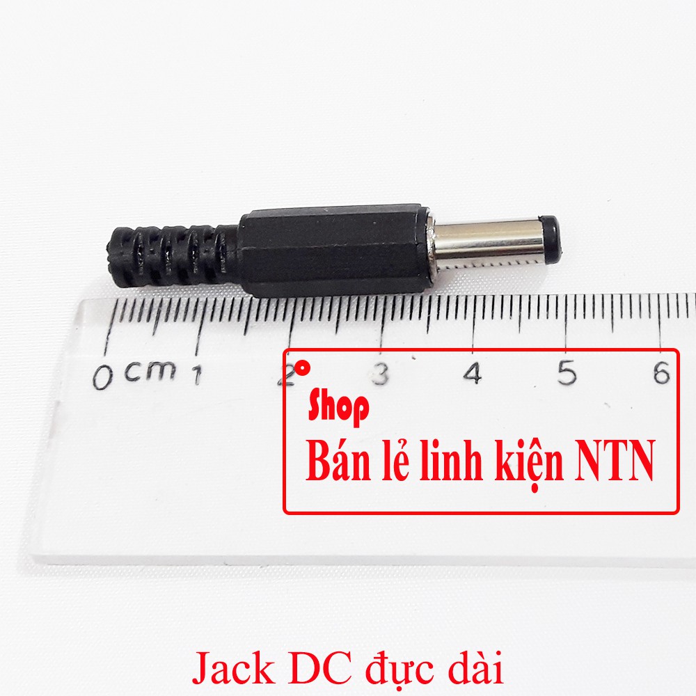 Jack cắm DC đực/cái 5.5x2.1mm