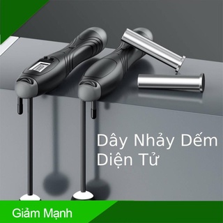 Dây nhảy giảm cân không dây/ có dây với bộ đếm kỹ thuật số điện tử mới