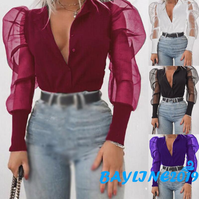 Áo phối lưới tay ngắn thời trang dành cho nữ