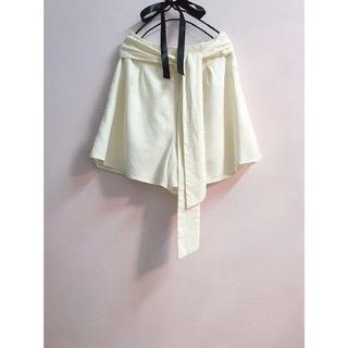 Quần váy linen dây cột eo