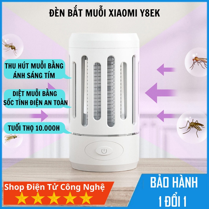Đèn bắt muỗi đa năng Xiaomi Qiao Qingting Y8EK, thu hút muỗi bằng ánh sáng tím, an toàn khi sử dụng