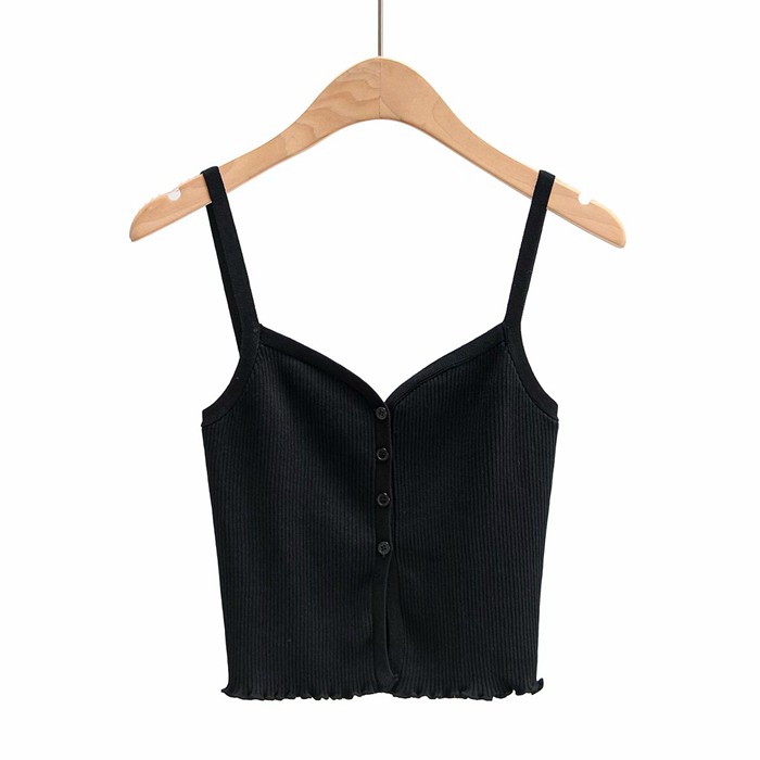 Áo hai dây cổ chữ V thời trang quyến rũ cho nữ