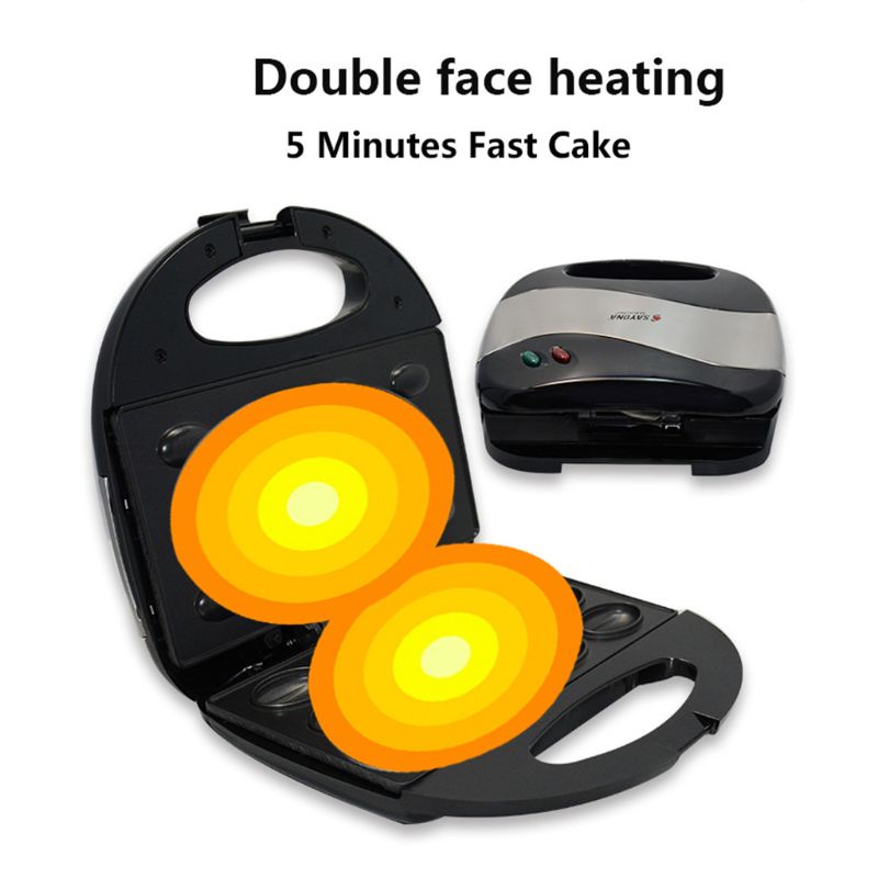 Chảo Nướng Bánh Mì Sandwich Bằng Sắt Chống Dính DIY