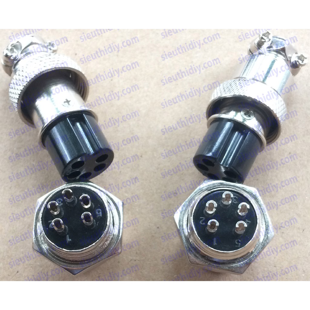 Bộ giắc chân đồng, vỏ kim loại, nhựa cứng 5 pin DIY trạm hàn 936