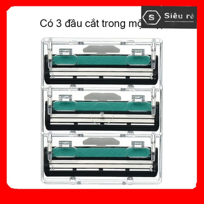 SET DAO CẠO RÂU + 36 ĐẦU DAO THAY THẾ (TẶNG KÈM TUÝP KEM CẠO RÂU) (MS3545)