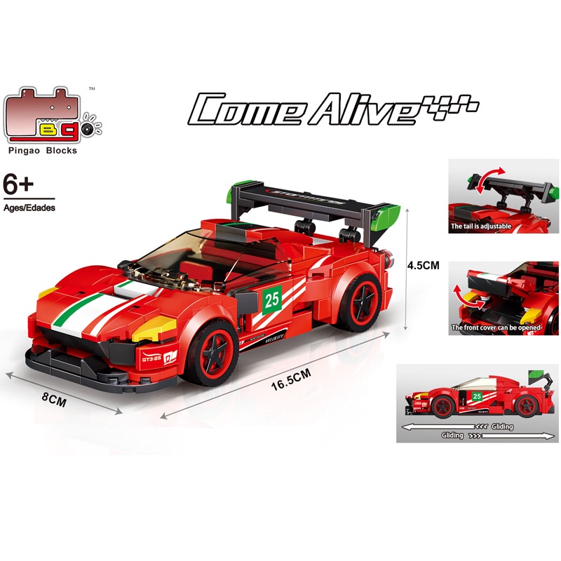 Mô Hình Xe Hơi Thể Thao Lamborghini Porsche Chất Lượng Cao