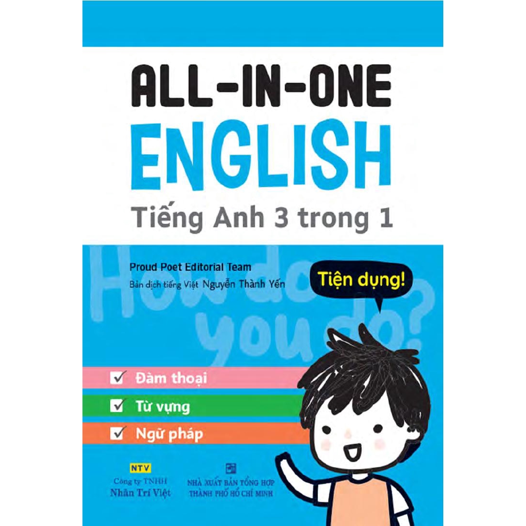 Sách - All In One English - Tiếng Anh 3 Trong 1 (Kèm 1 Đĩa Mp3)