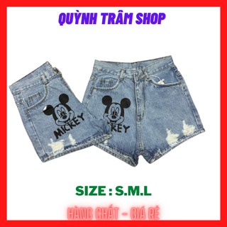 Quần sọt jean nữ m70