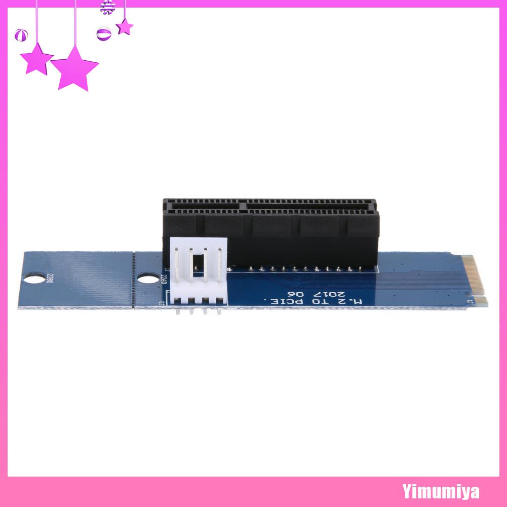 Cáp Chuyển Đổi M.2 Ngff Ssd Sang Pci-E 4x Màu Xanh Dương | BigBuy360 - bigbuy360.vn
