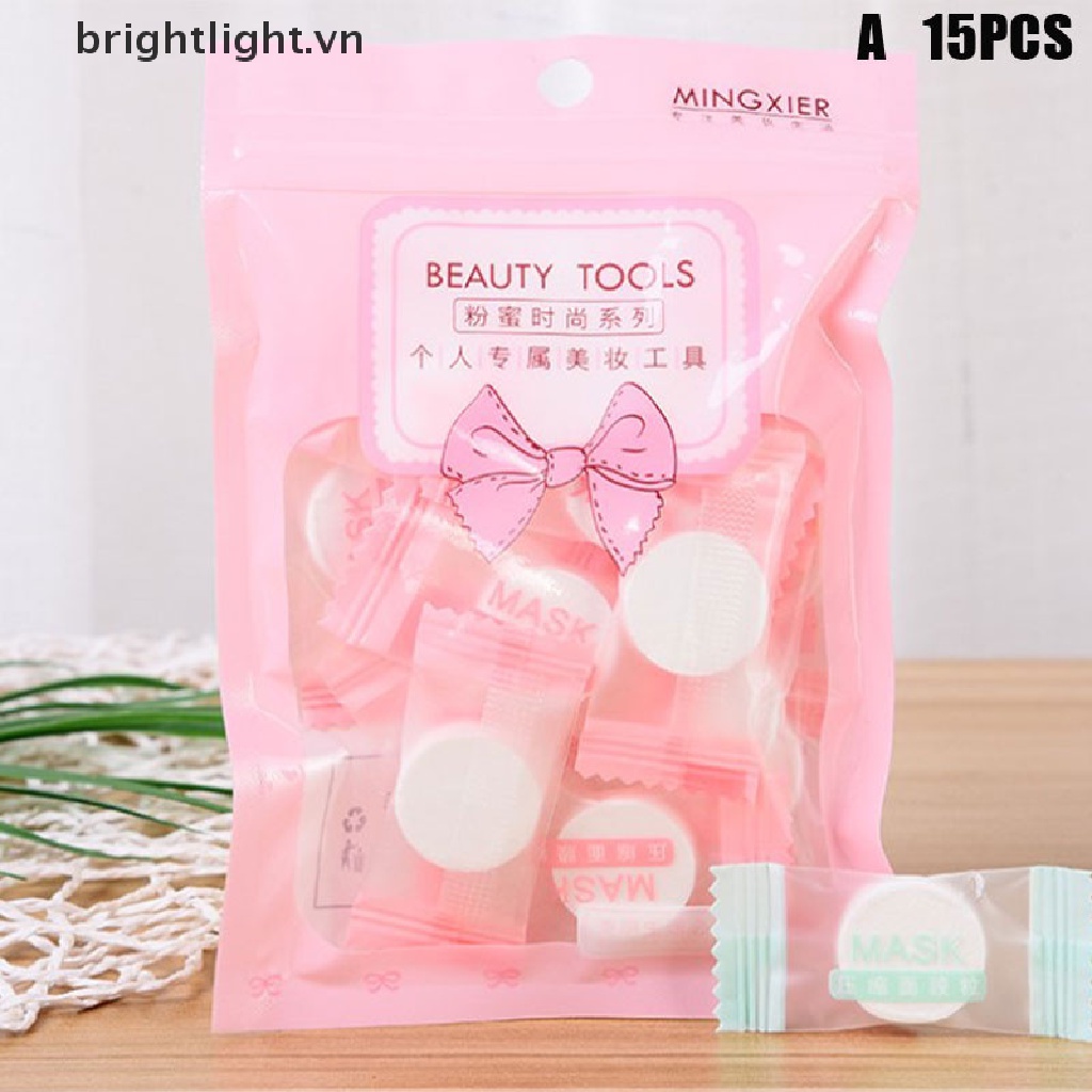 [Hàng mới về] Set 15 / 100 mặt nạ giấy nén siêu mỏng dùng một lần tiện lợi