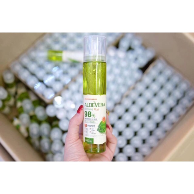 XỊT KHOÁNG ALOE VERA 98% 
