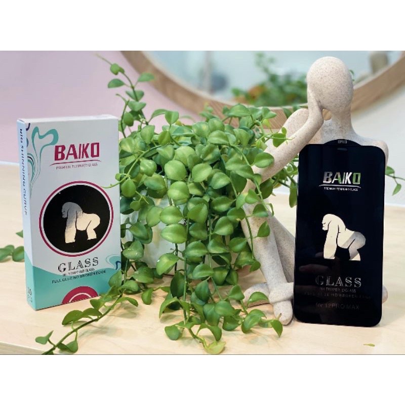 Kính Cường Lực iphone Kinhkong BaiKo Chính Hãng Full Màn Dành cho 6/7/8/Plus/X/Xs/11/12/13/14/Pro/Pro Max