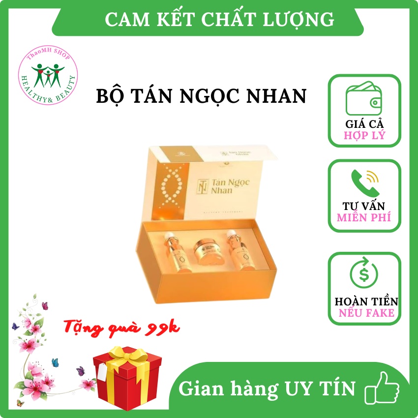 BỘ SẢN PHẨM TÁN NGỌC NHAN - 02 lọ Melasma Serum x 40ml, 01 hũ Melasma Cream x 12gr - Thảo Dược Bà Thông 100% Tự Nhiên