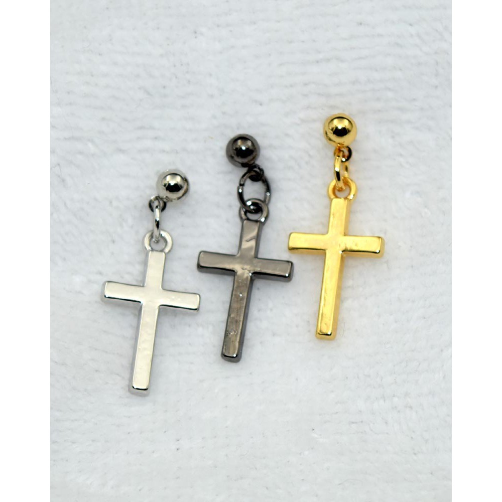 Khuyên tai chữ thập G-Dragon/ khuyên tai K-POP