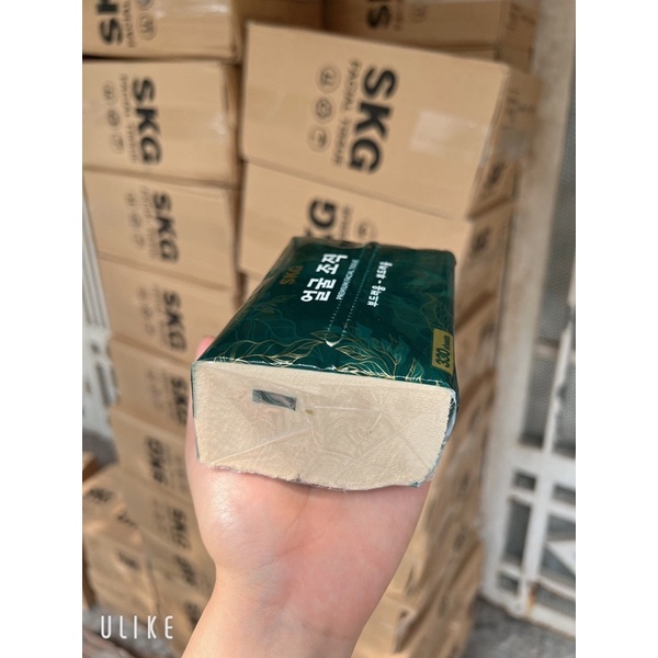 Giấy Trà Xanh Cao Cấp SKG Không Chất Tẩy Trắng An Toàn Cho Mọi Người