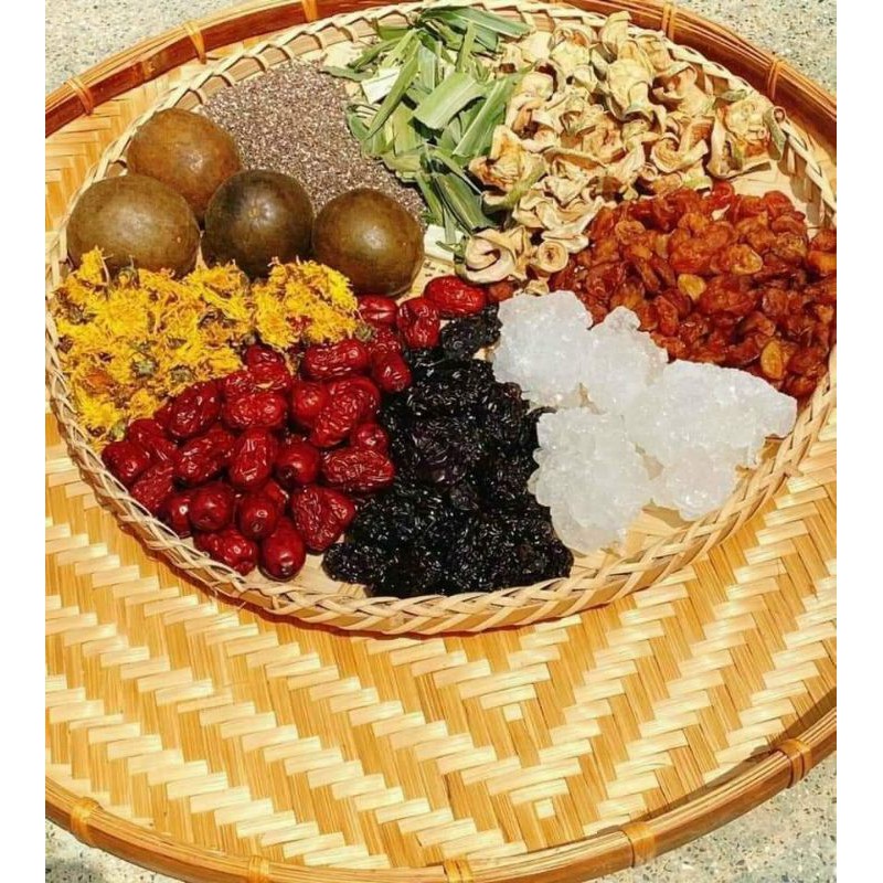 [SẴN HCM] SET NẤU TRÀ BÍ ĐAO ❤FREESHIP❤ SET NẤU TRÀ BÍ ĐAO 8 VỊ GÓI 500GR - Lùn Con Food