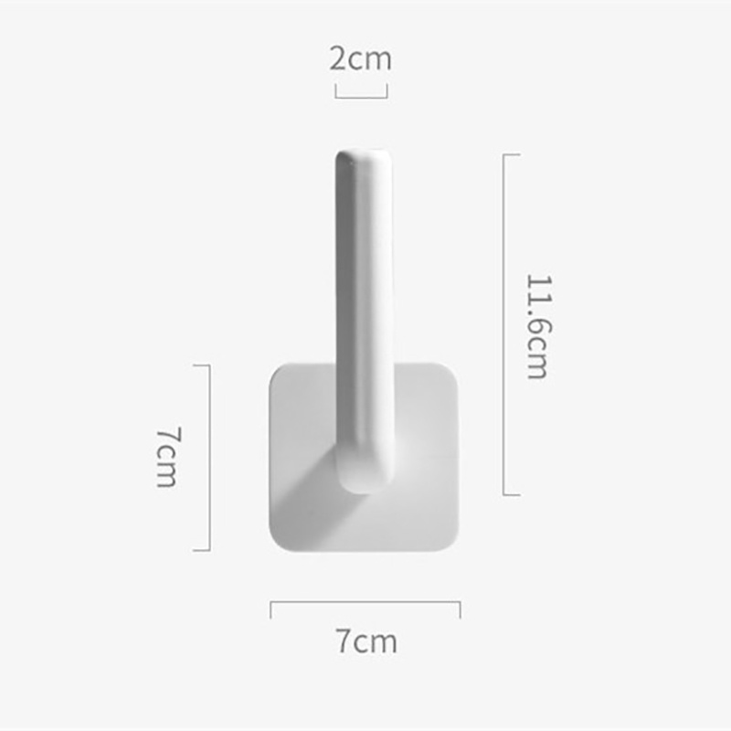 Bộ 2 Giá Treo Khăn Giấy Cuộn Tự Dính Tiện Dụng Cho Nhà Bếp