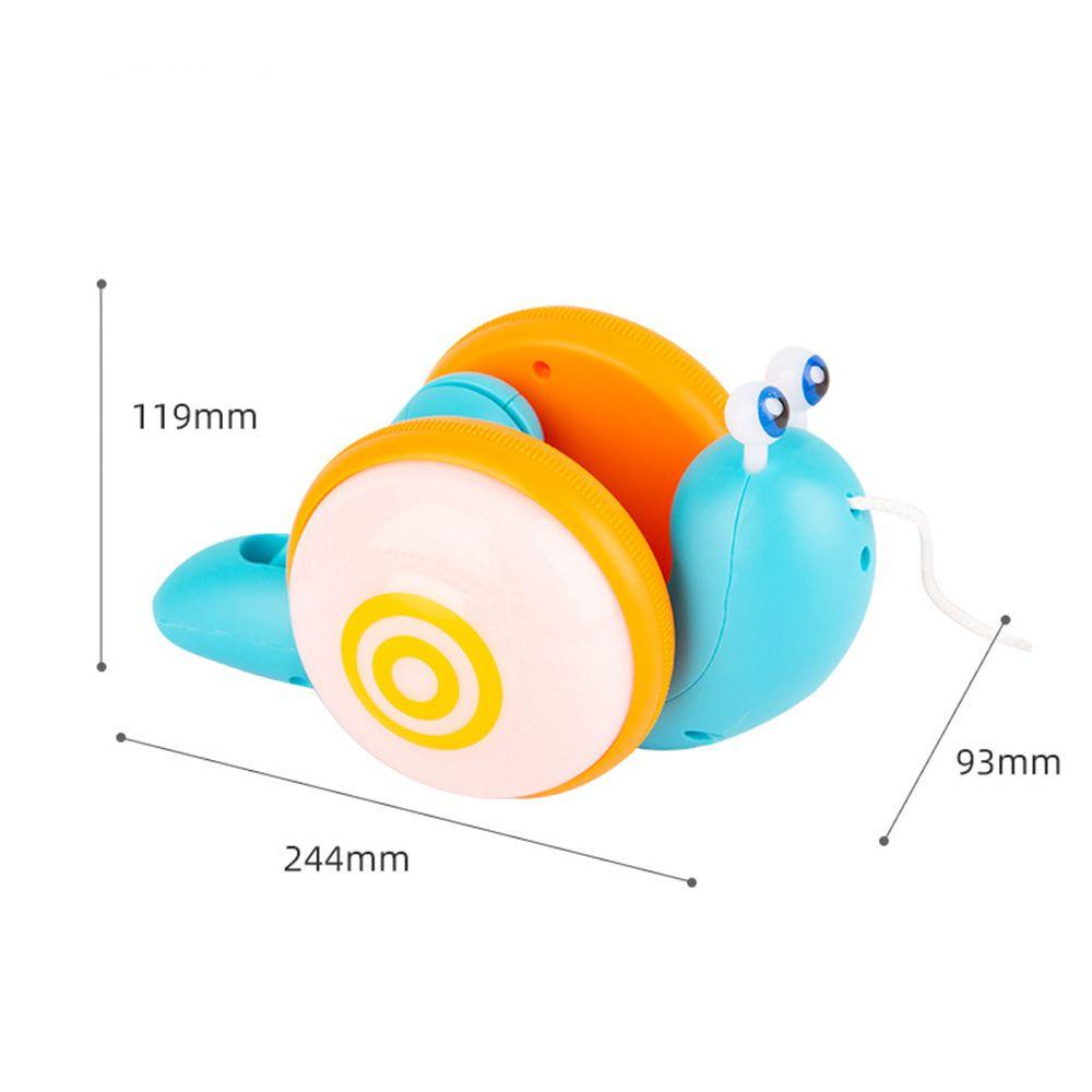 Bebetterm Đồ Chơi Xe Hơi Ốc Sên Có Đèn Và Nhạc Cho Bé Tập Bò