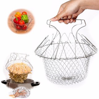 Lưới chiên luộc rau quả
