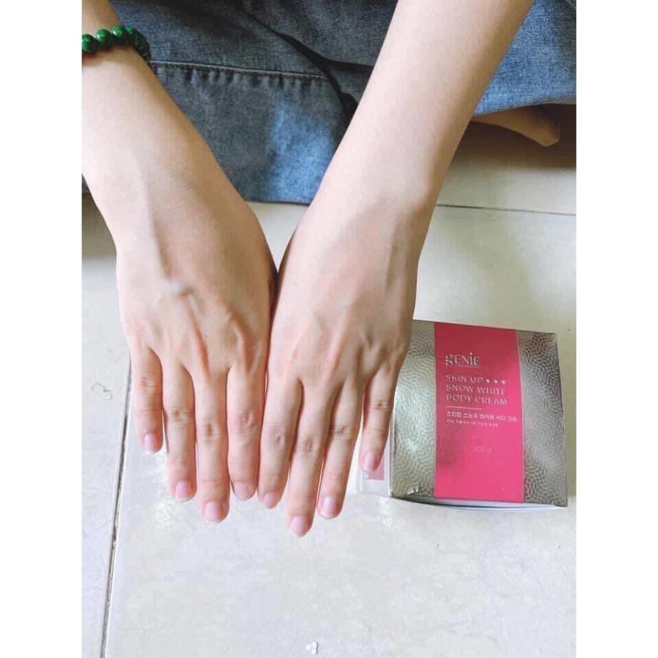 Kem Body Tinh Thể Nước GENIE SKIN UP SNOW WHITE BODY CREAM 200G [CHÍNH HÃNG] | BigBuy360 - bigbuy360.vn